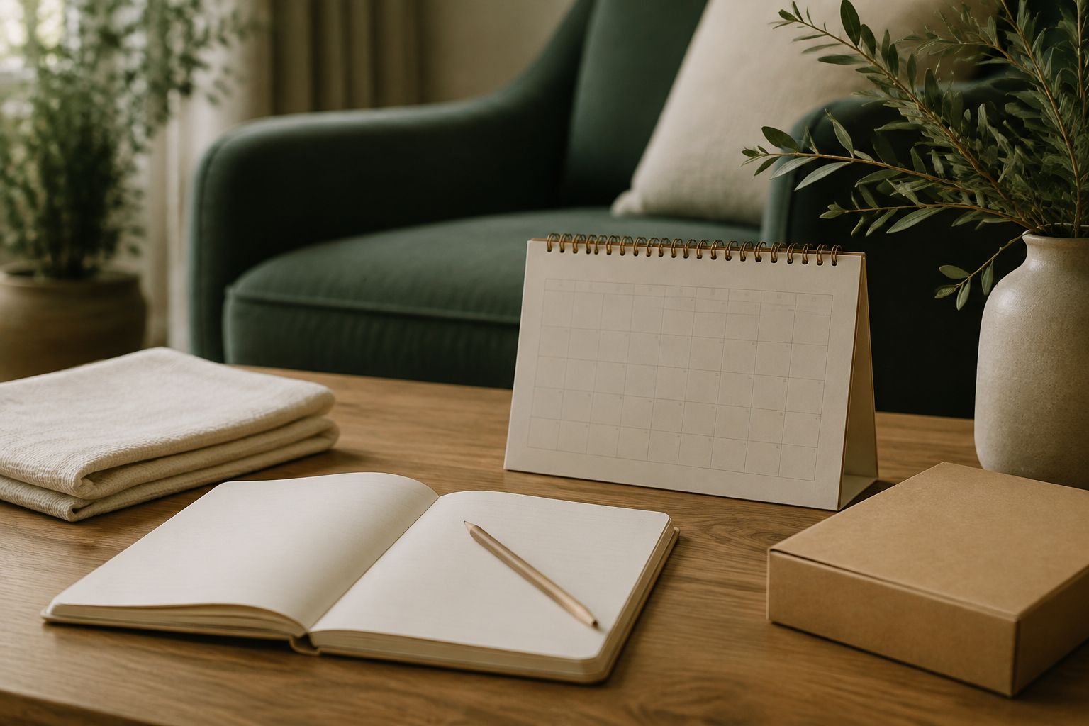A planner and parcel for a lounger trial