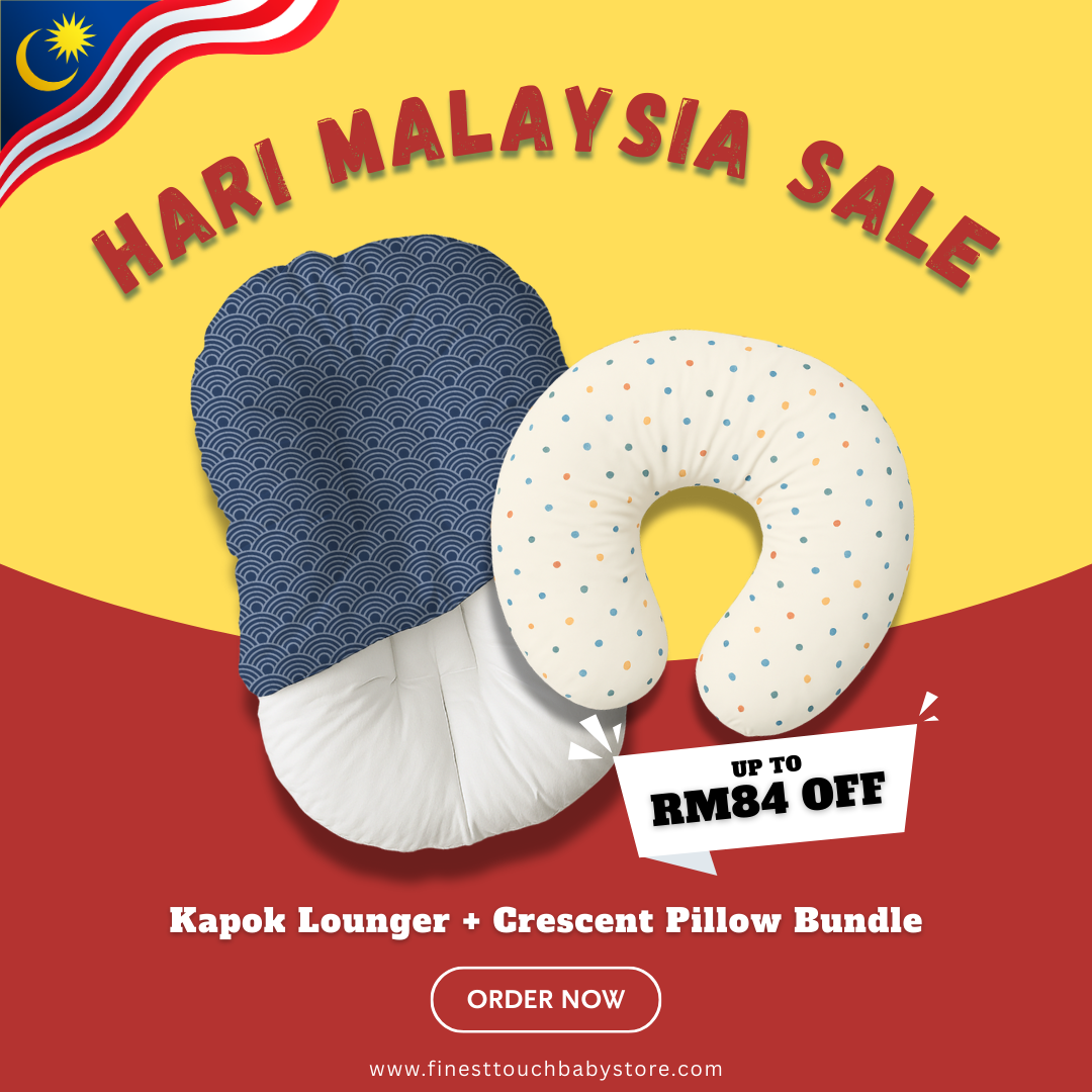 Kapok Lounger + Crescent Pillow Bundle