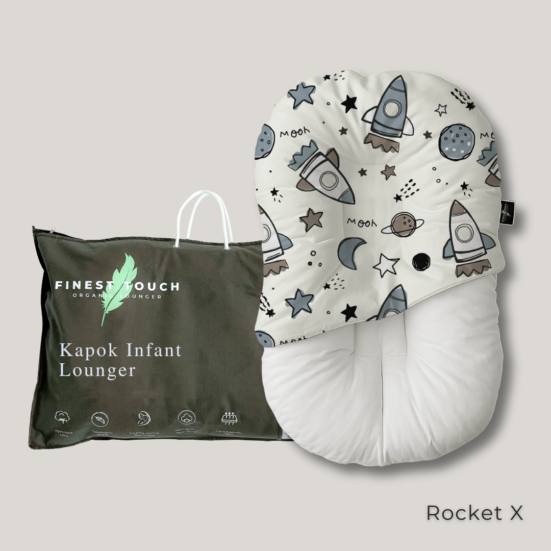 Organic Kapok Infant Lounger | Co-Sleeping, Lounging, Play-Time