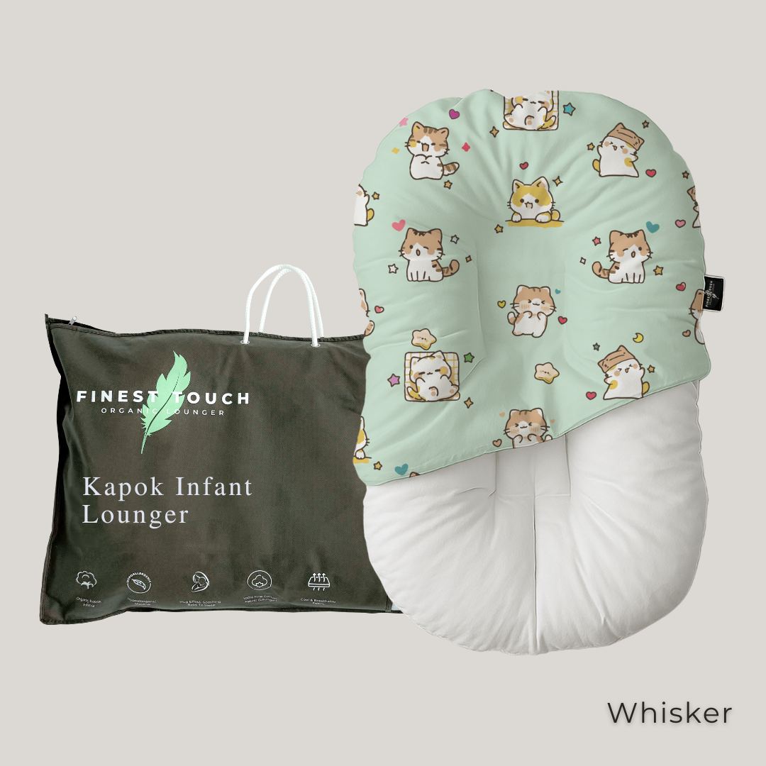 Organic Kapok Infant Lounger | Co-Sleeping, Lounging, Play-Time