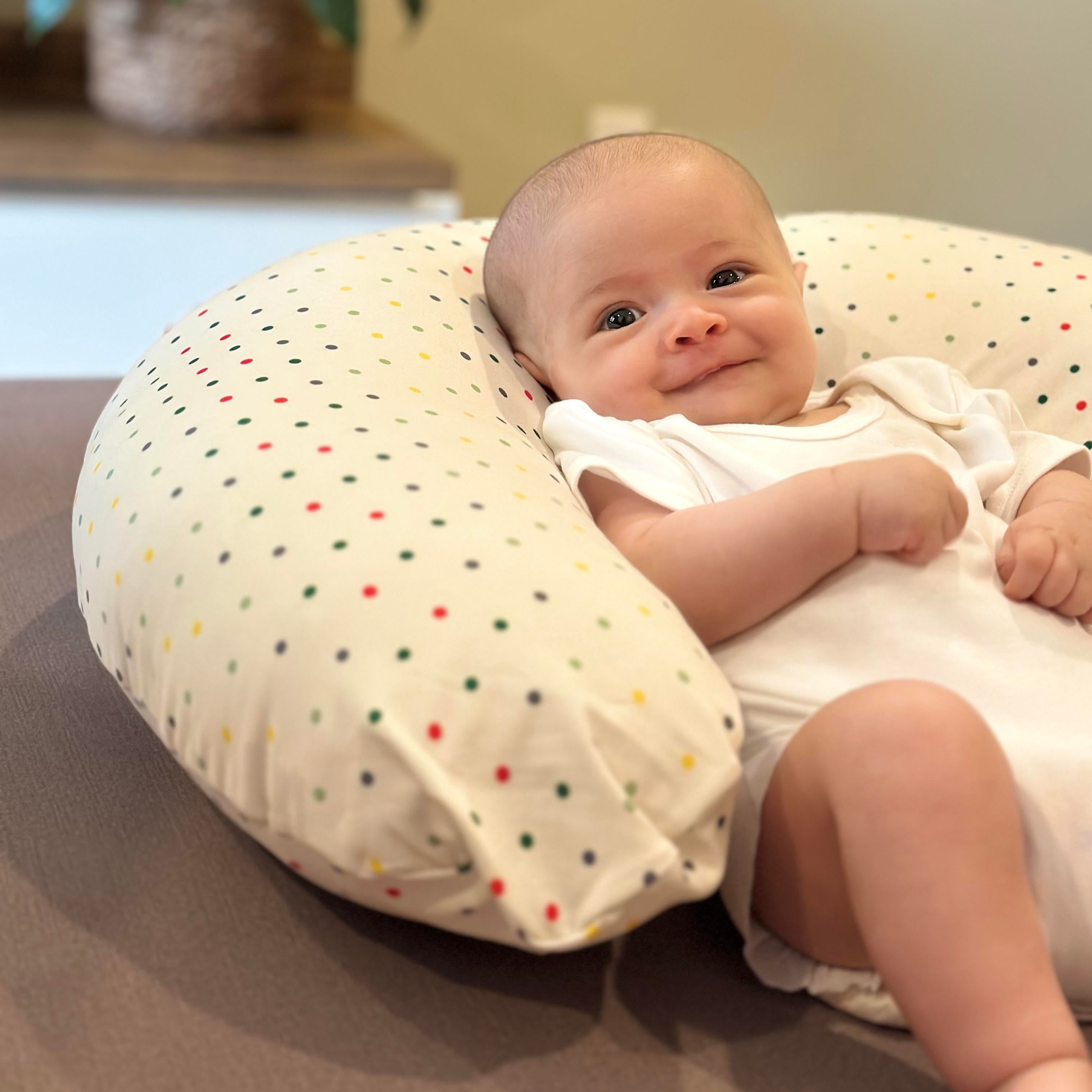 Crescent Pillow | Breastfeeding & Baby Sitting Support