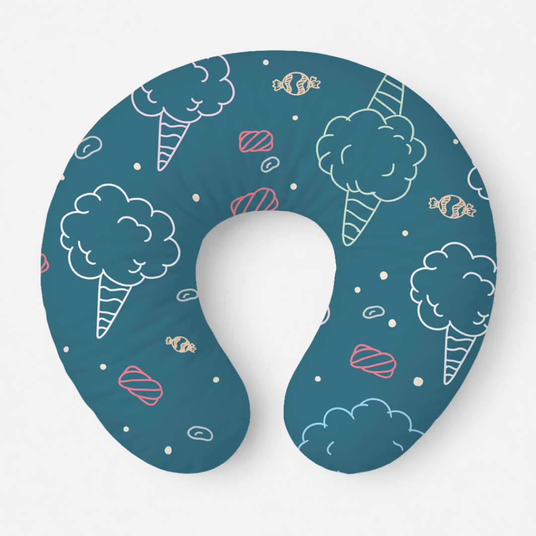 Crescent Pillow | Breastfeeding & Baby Sitting Support