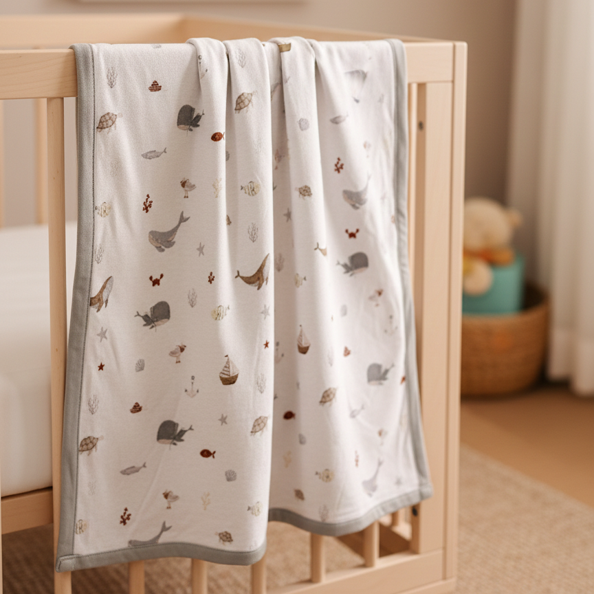 Bamboo Blanket | Organic Soft Blanket For Newborn