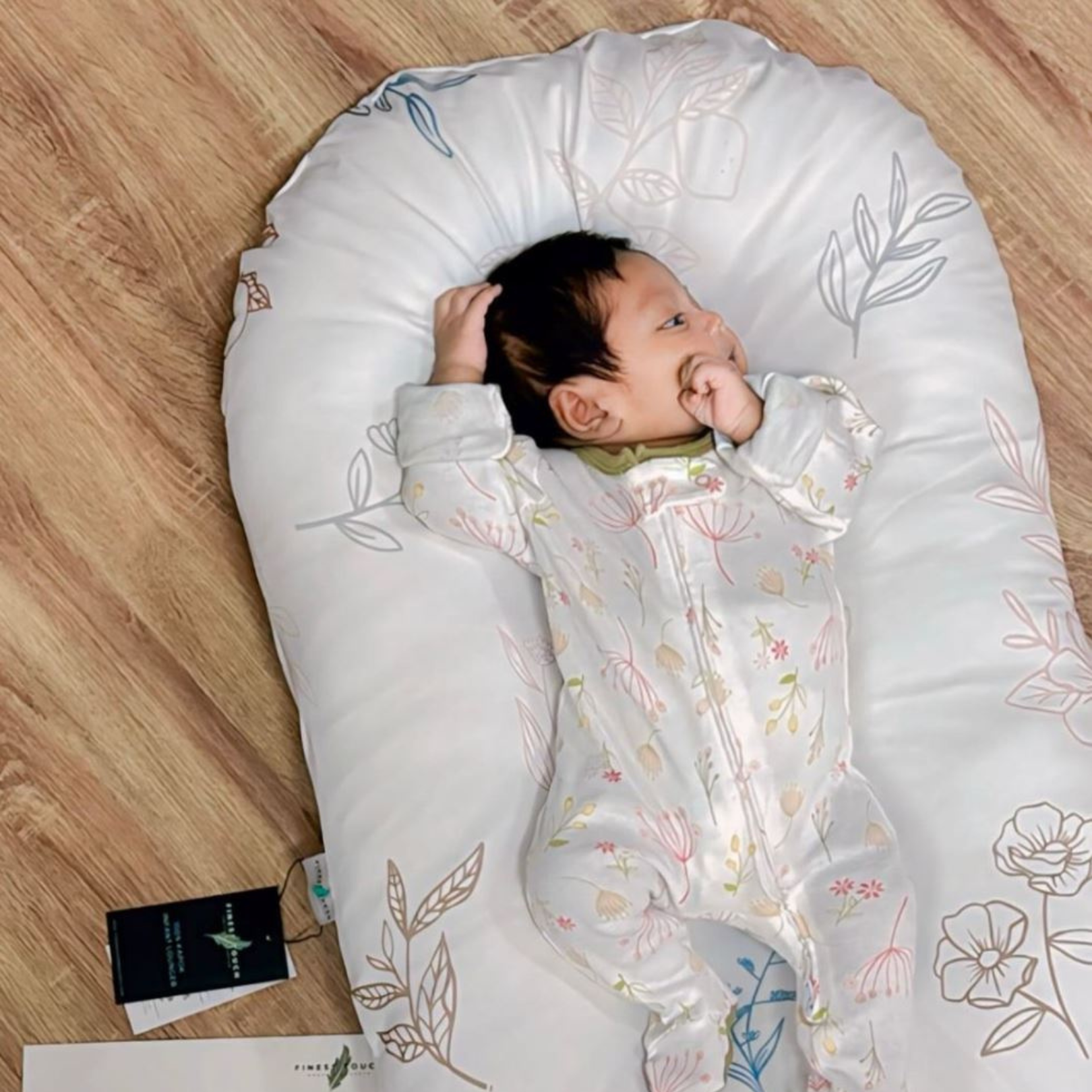 Organic Kapok Infant Lounger | Co-Sleeping, Lounging, Play-Time