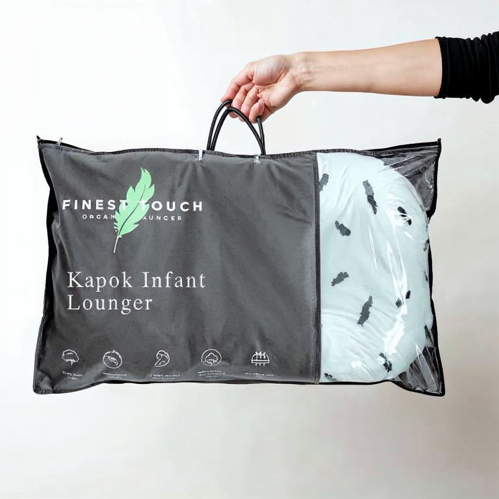 Organic Kapok Infant Lounger | Co-Sleeping, Lounging, Play-Time