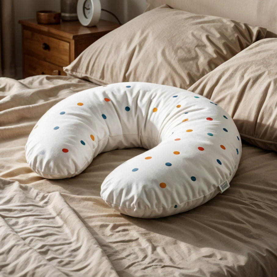 Crescent Pillow | Breastfeeding & Baby Sitting Support