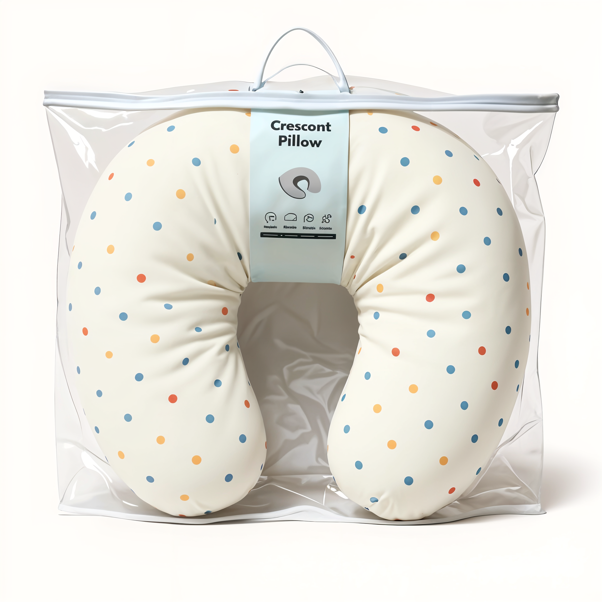 Crescent Pillow | Breastfeeding & Baby Sitting Support