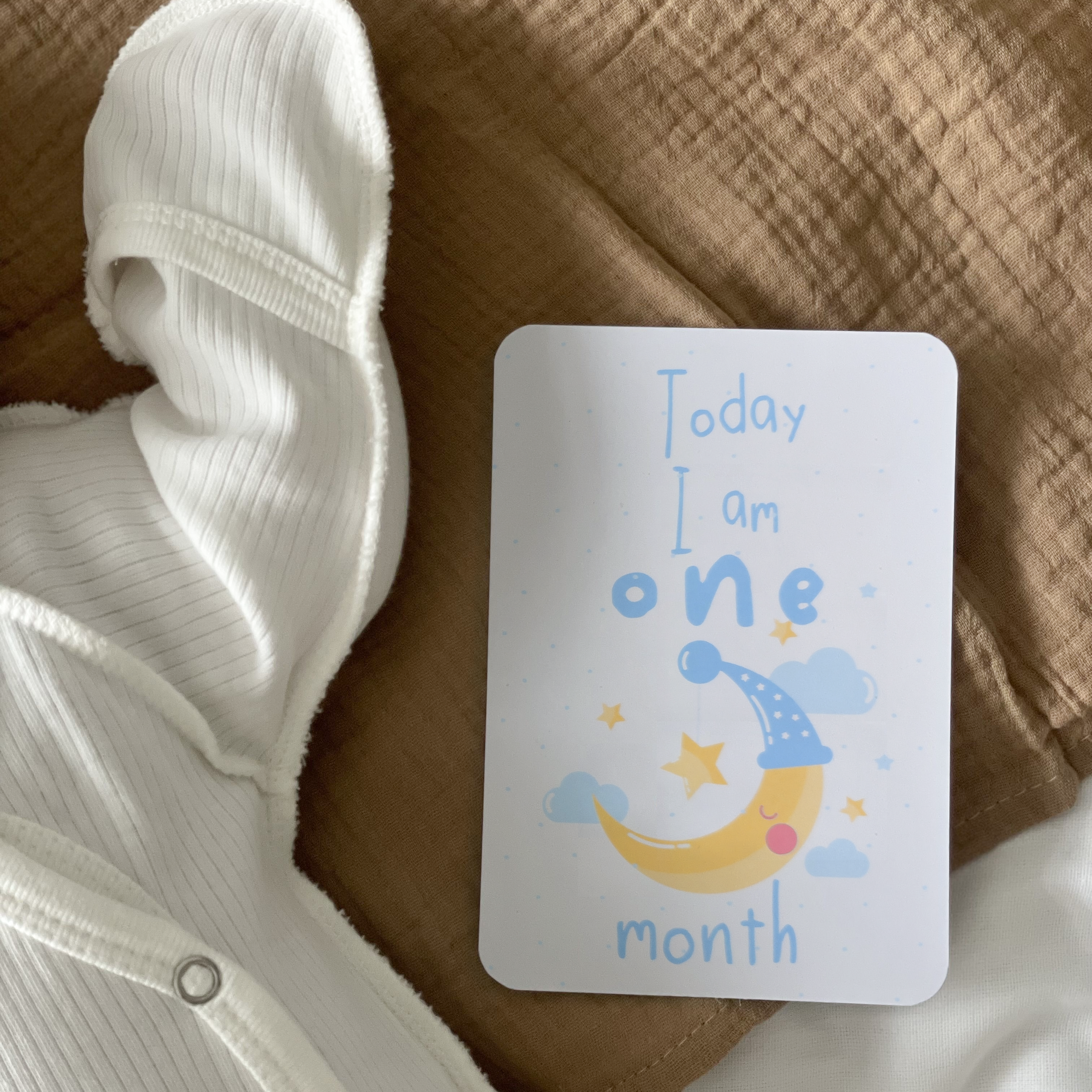 Baby Milestone Cards | 0 - 12 Months