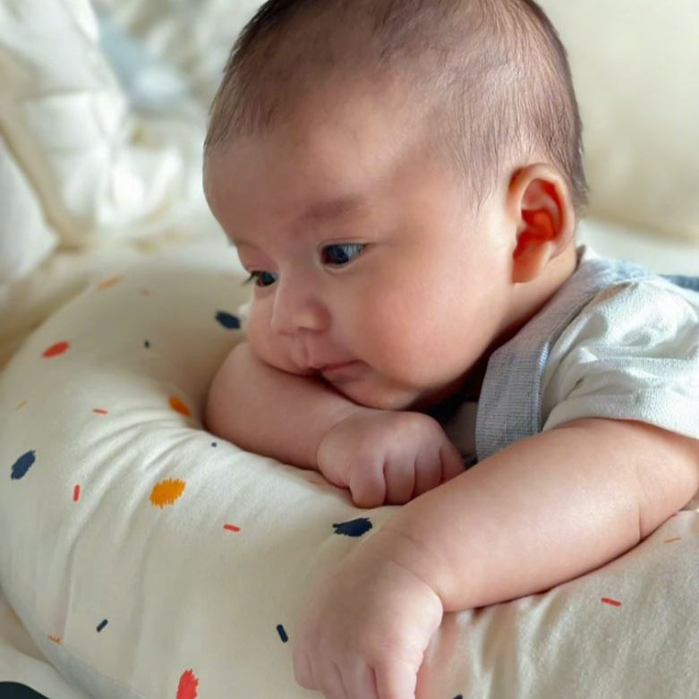 Crescent Pillow | Breastfeeding & Baby Sitting Support