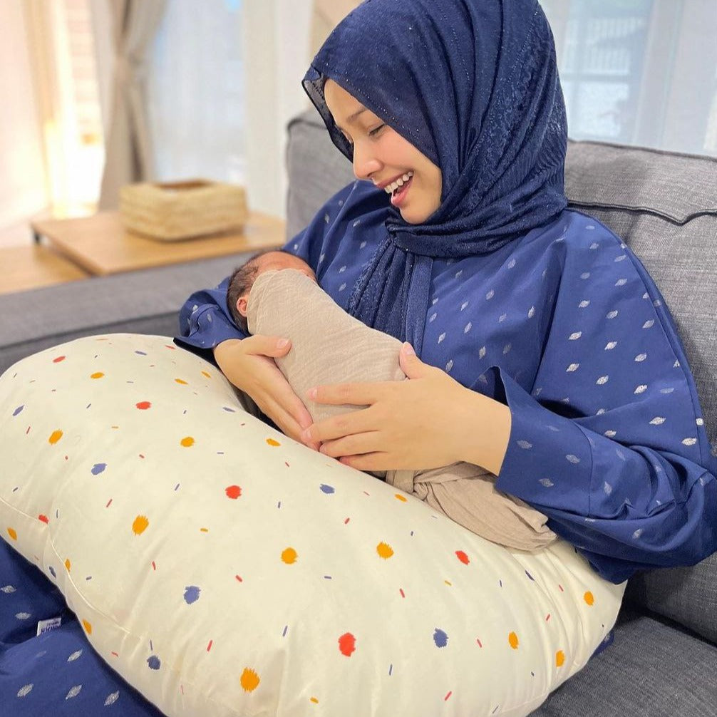 Crescent Pillow | Breastfeeding & Baby Sitting Support