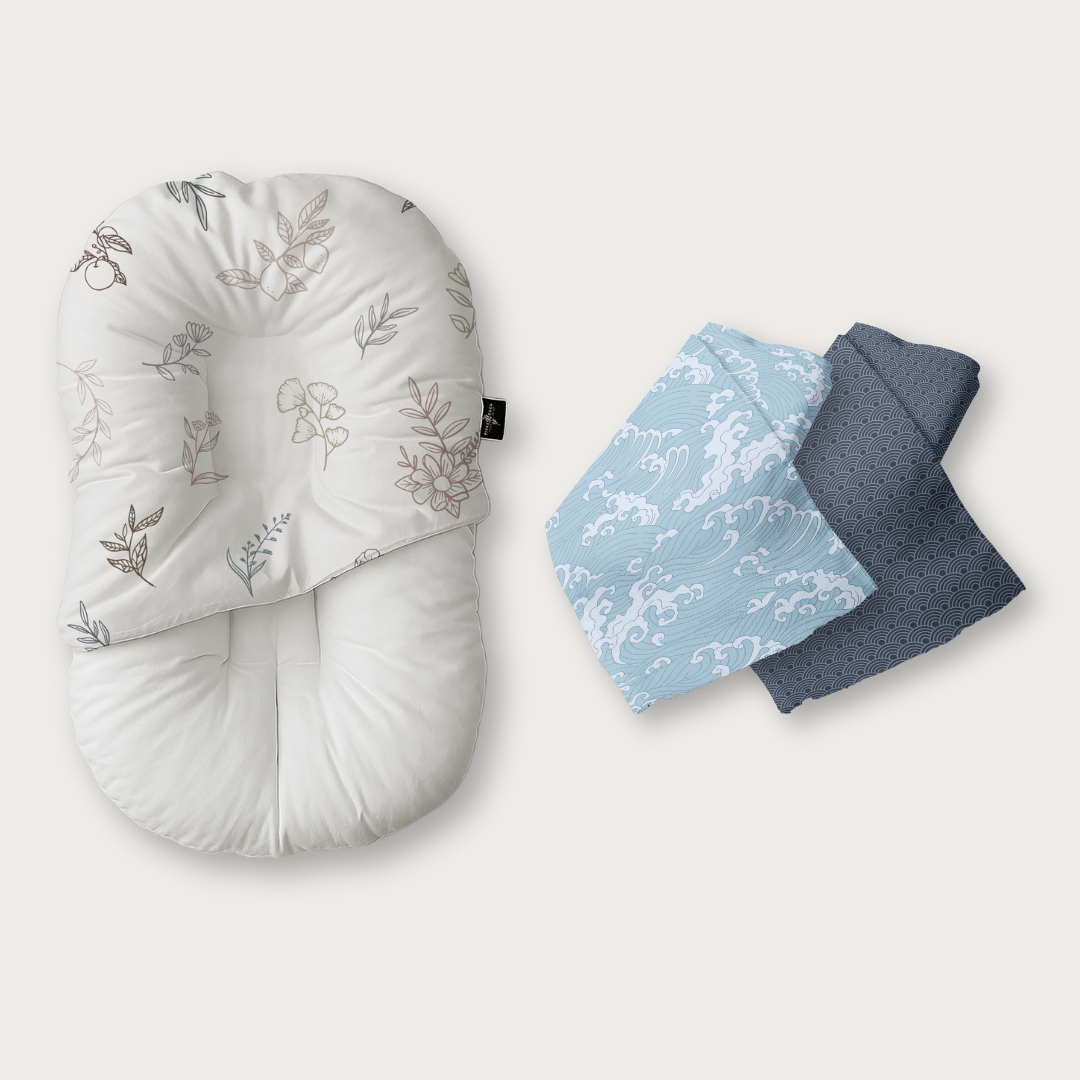 Duck Down Lounger & 2pcs Cover Bundle