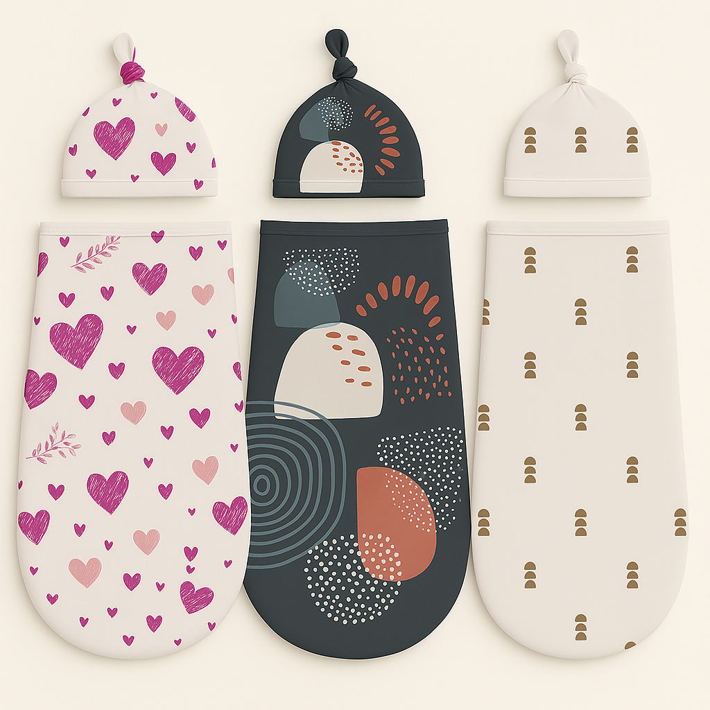 Cocoon Swaddle 3pcs Bundle