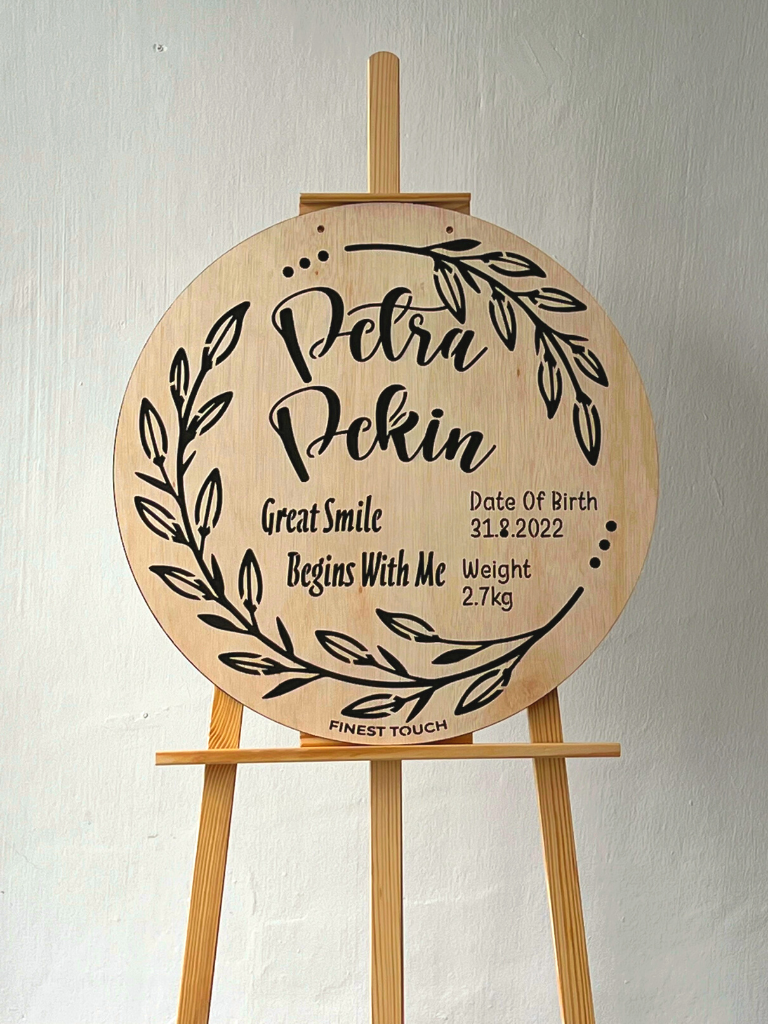 BIRTH ANNOUNCEMENT SIGN