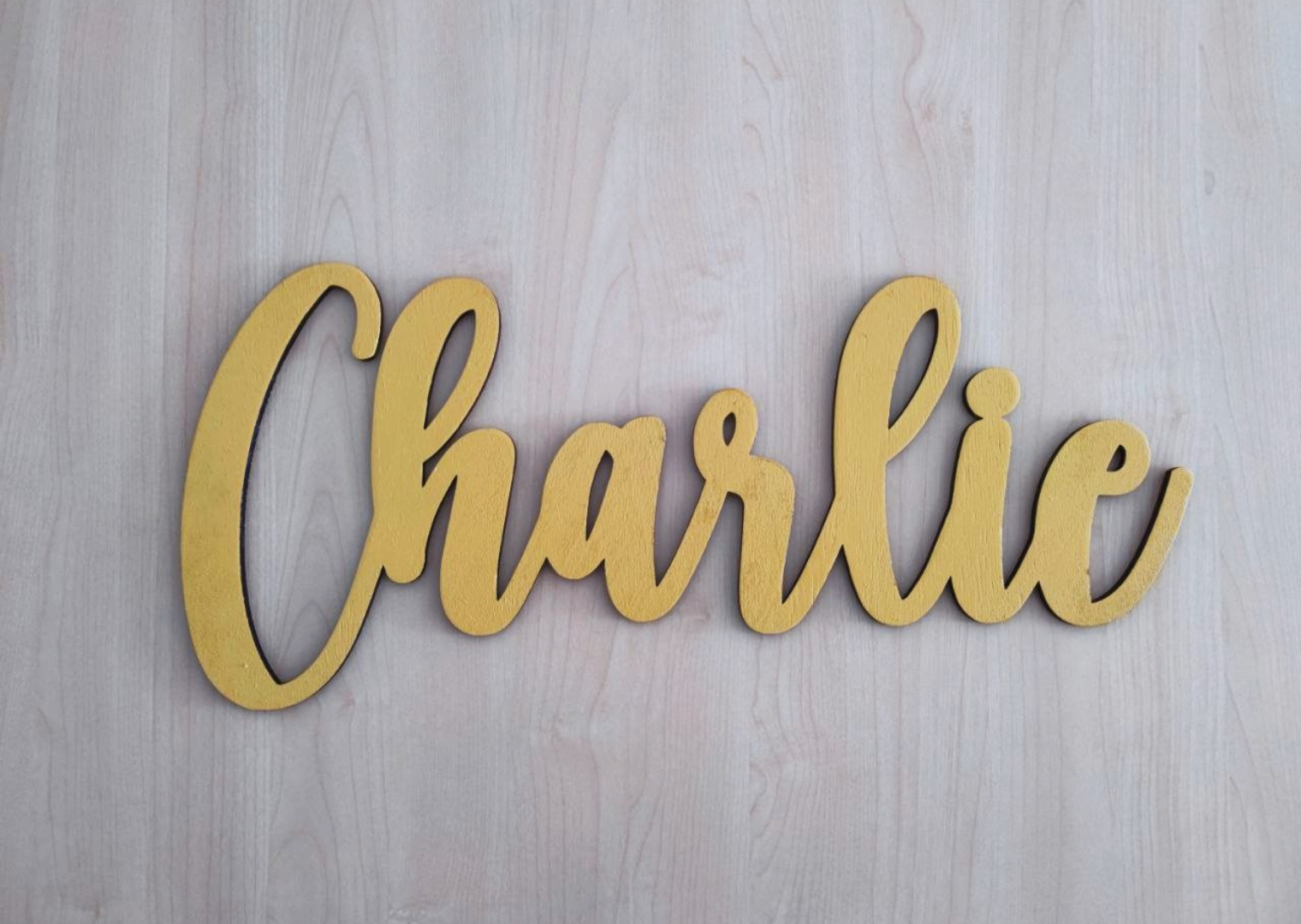 Wall Name Art | Baby Room Wall Decoration