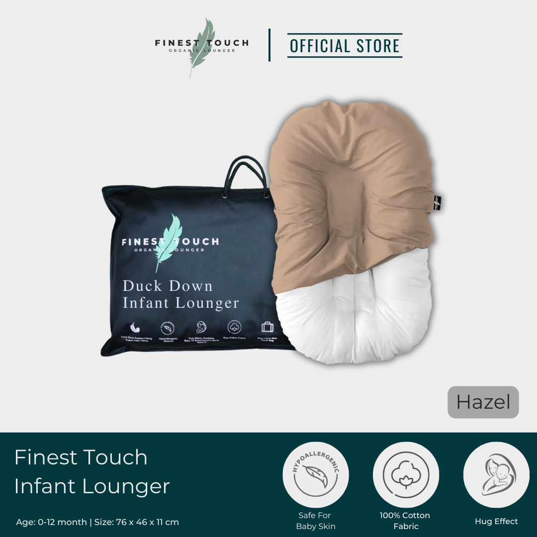 Duck-Down Feather Infant Lounger | Co-Sleeping, Lounging, Nap Time