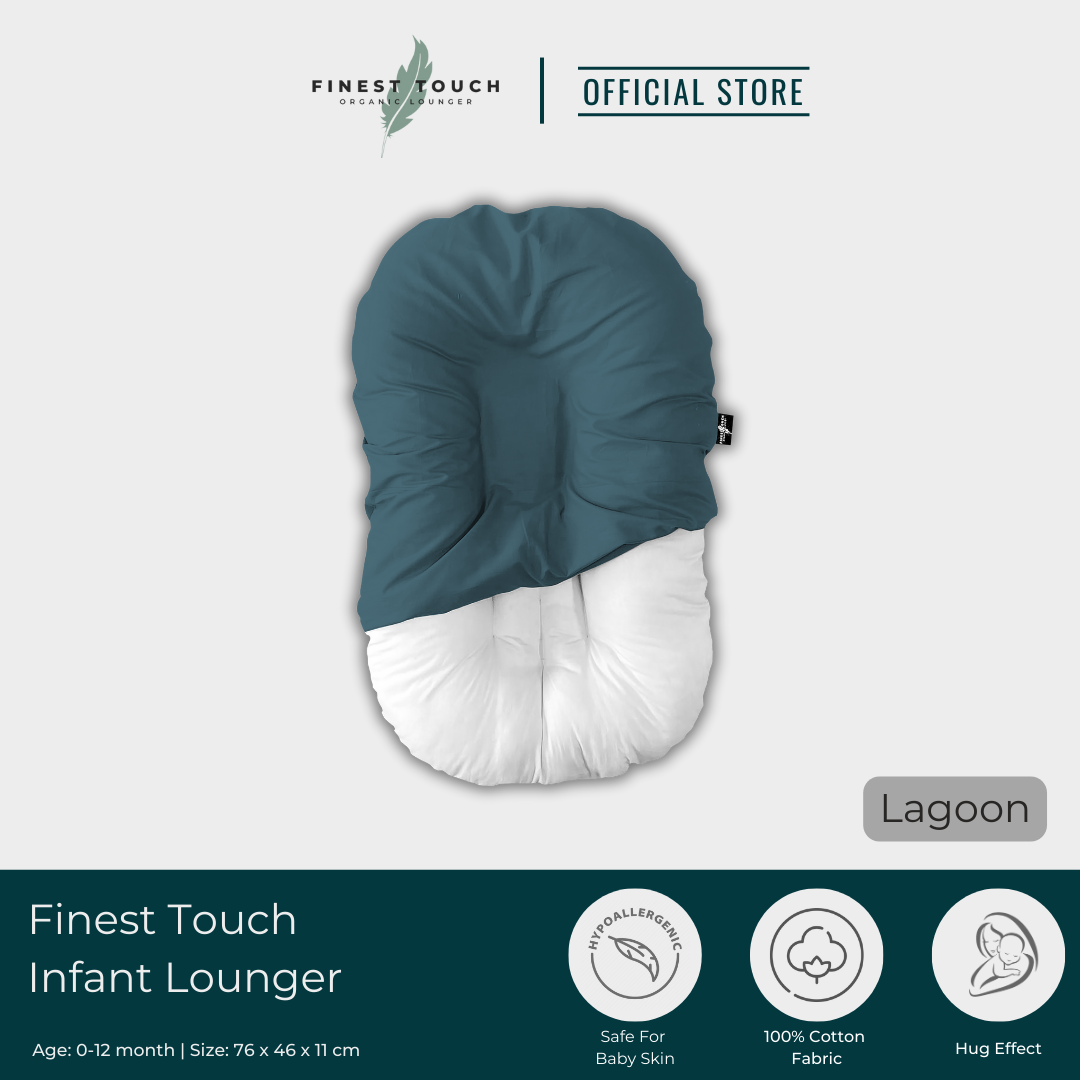 Duck-Down Feather Infant Lounger | Co-Sleeping, Lounging, Nap Time