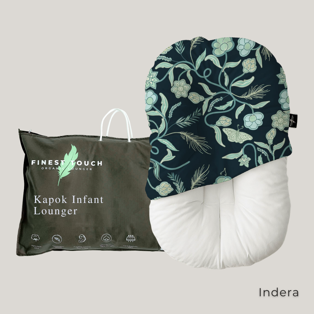 Organic Kapok Infant Lounger | Co-Sleeping, Lounging, Play-Time