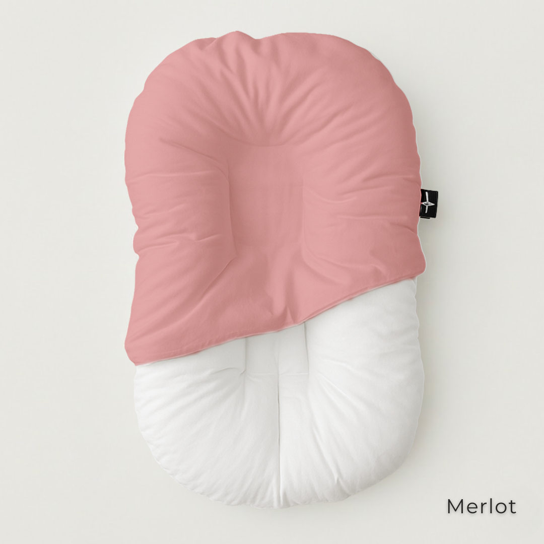 Organic Duck-Down Feather Infant Lounger | Co-Sleeping, Lounging, Play-Time