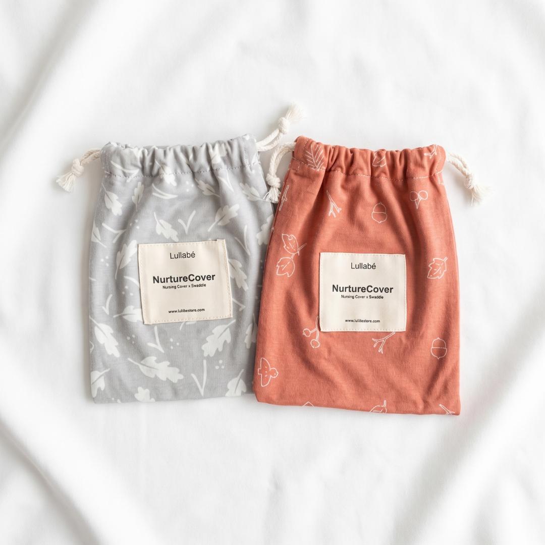 NurtureCover Lullabé X Finest Touch | Bamboo Nursing Cover For Breastfeeding and Baby Swaddle