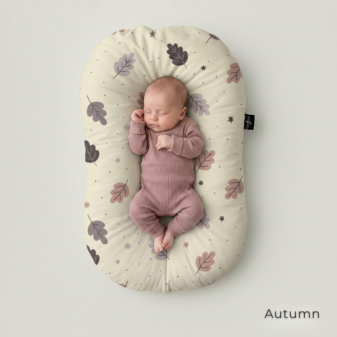 Organic Duck-Down Feather Infant Lounger | Co-Sleeping, Lounging, Play-Time