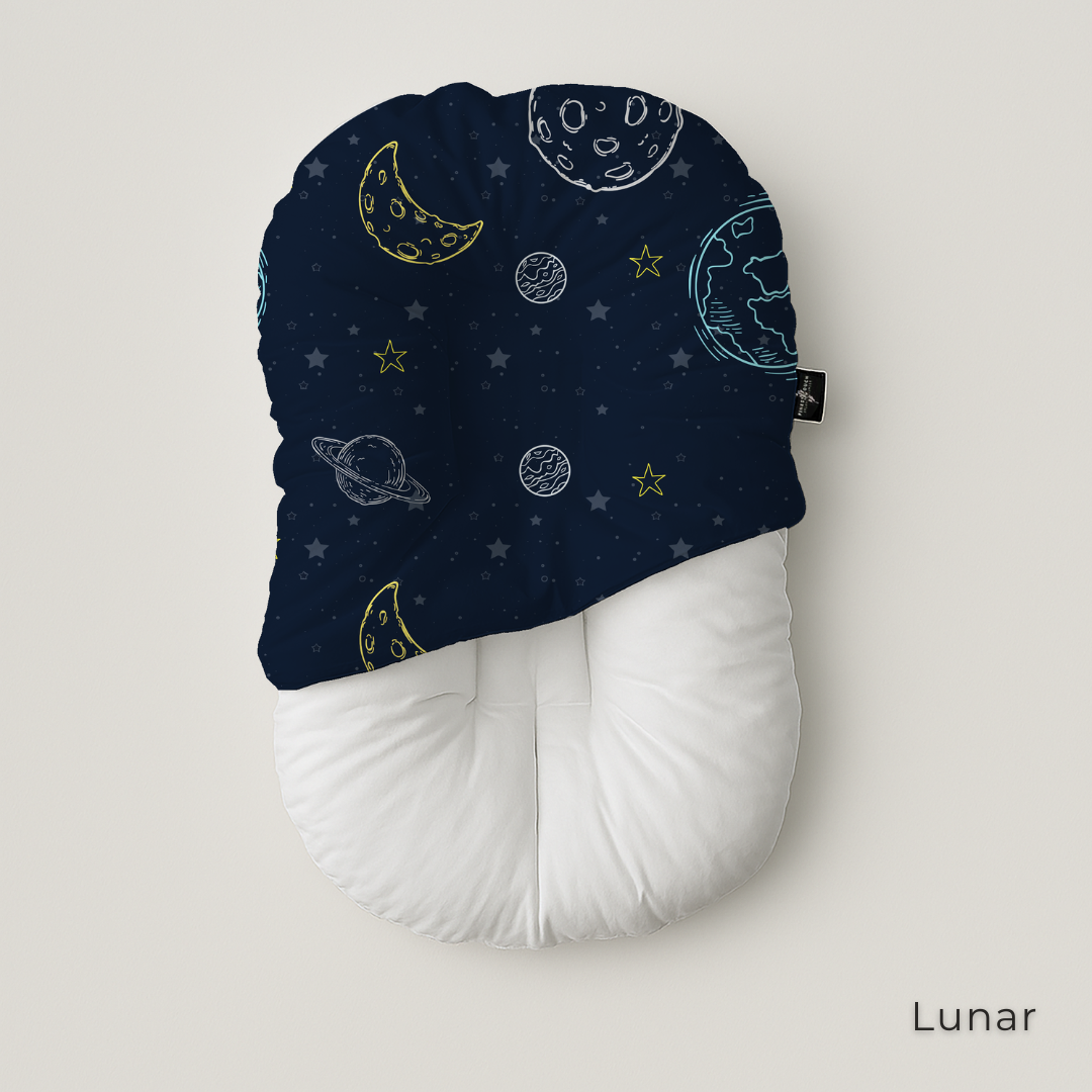 Organic Duck-Down Feather Infant Lounger | Co-Sleeping, Lounging, Play-Time