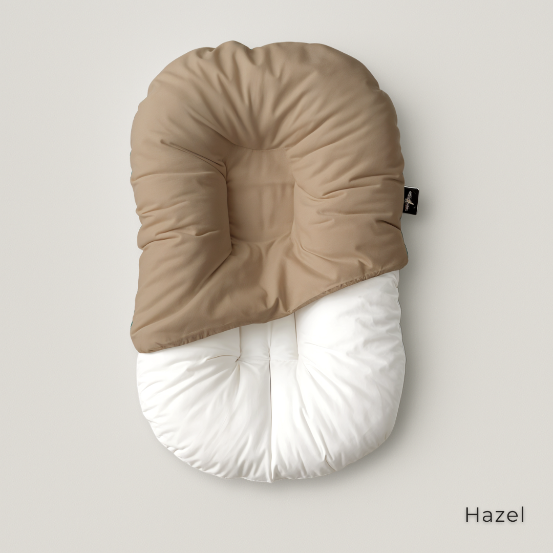 Organic Duck-Down Feather Infant Lounger | Co-Sleeping, Lounging, Play-Time