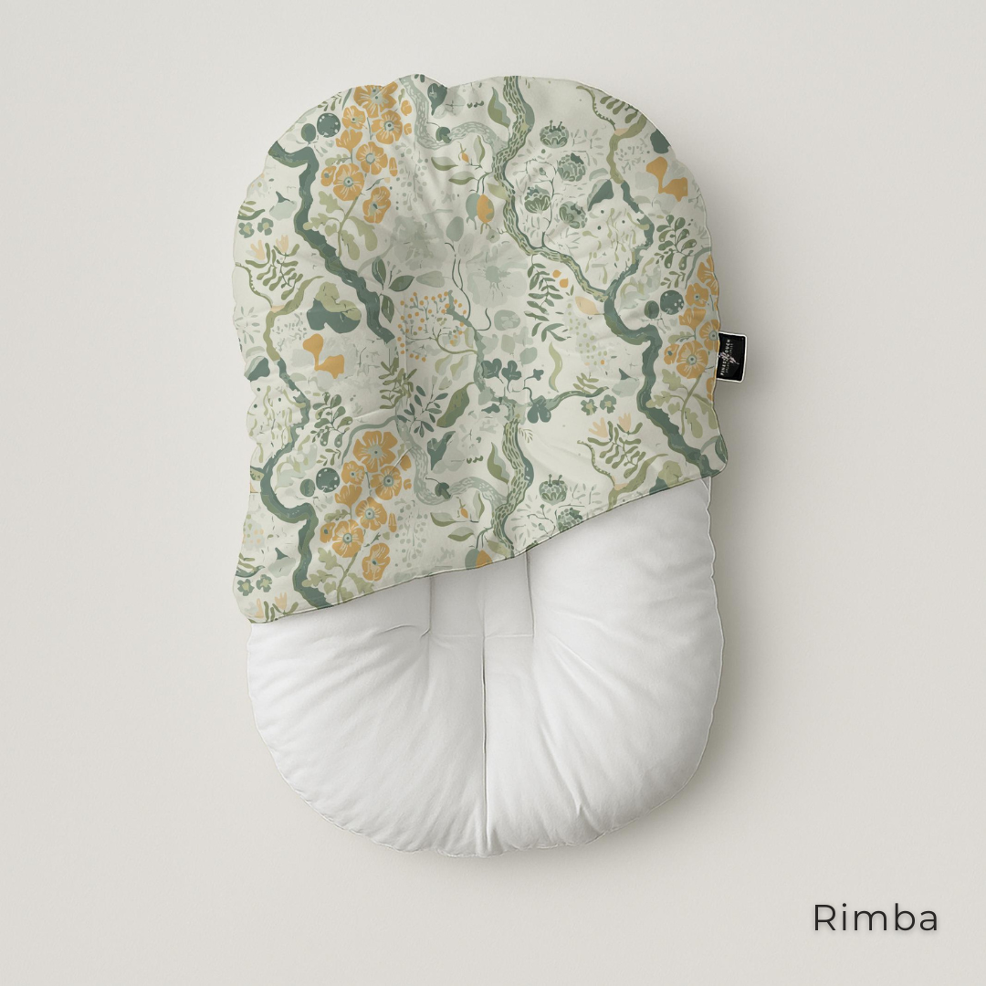 Organic Duck-Down Feather Infant Lounger | Co-Sleeping, Lounging, Play-Time