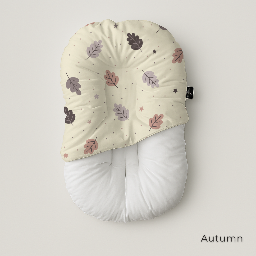 Organic Duck-Down Feather Infant Lounger | Co-Sleeping, Lounging, Play-Time