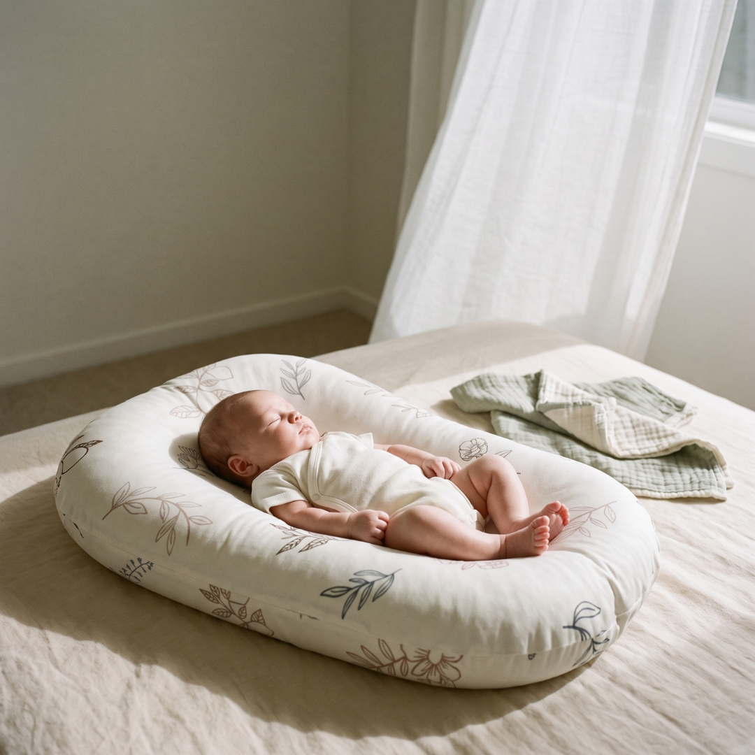 Easy Care Infant Lounger | Co-Sleeping, Lounging, Play-Time