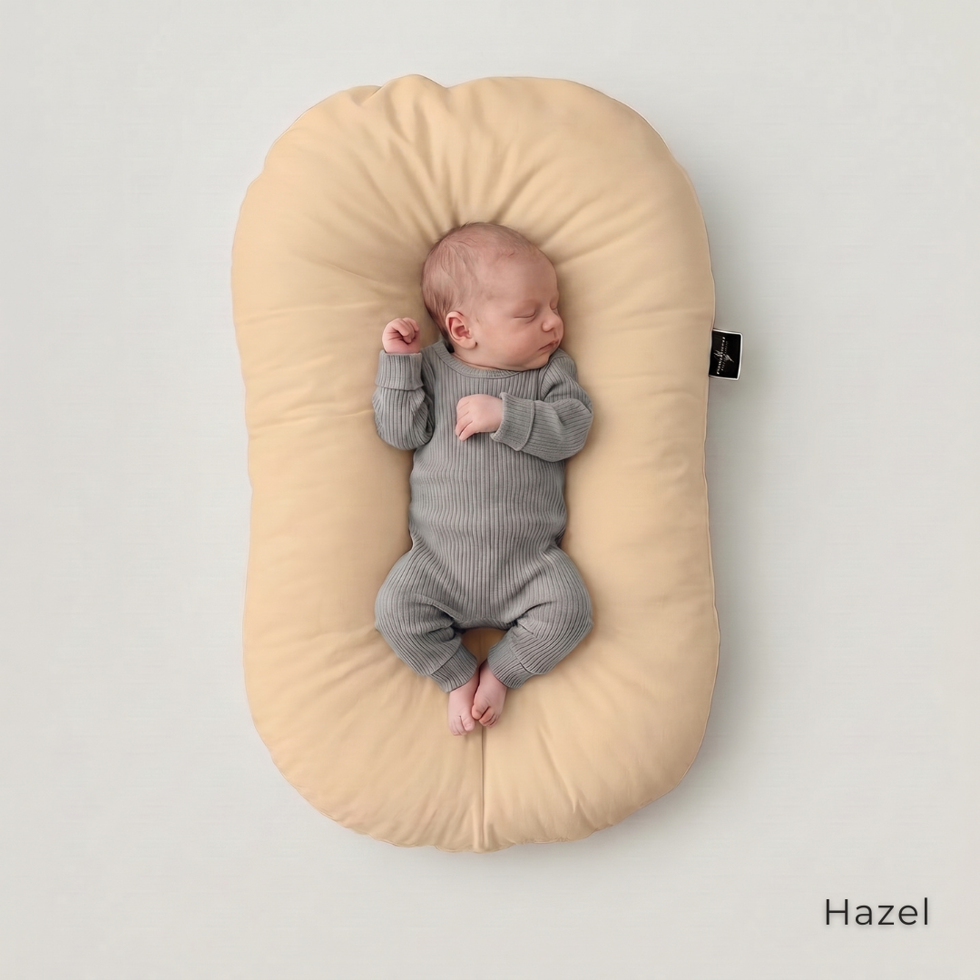 Organic Duck-Down Feather Infant Lounger | Co-Sleeping, Lounging, Play-Time