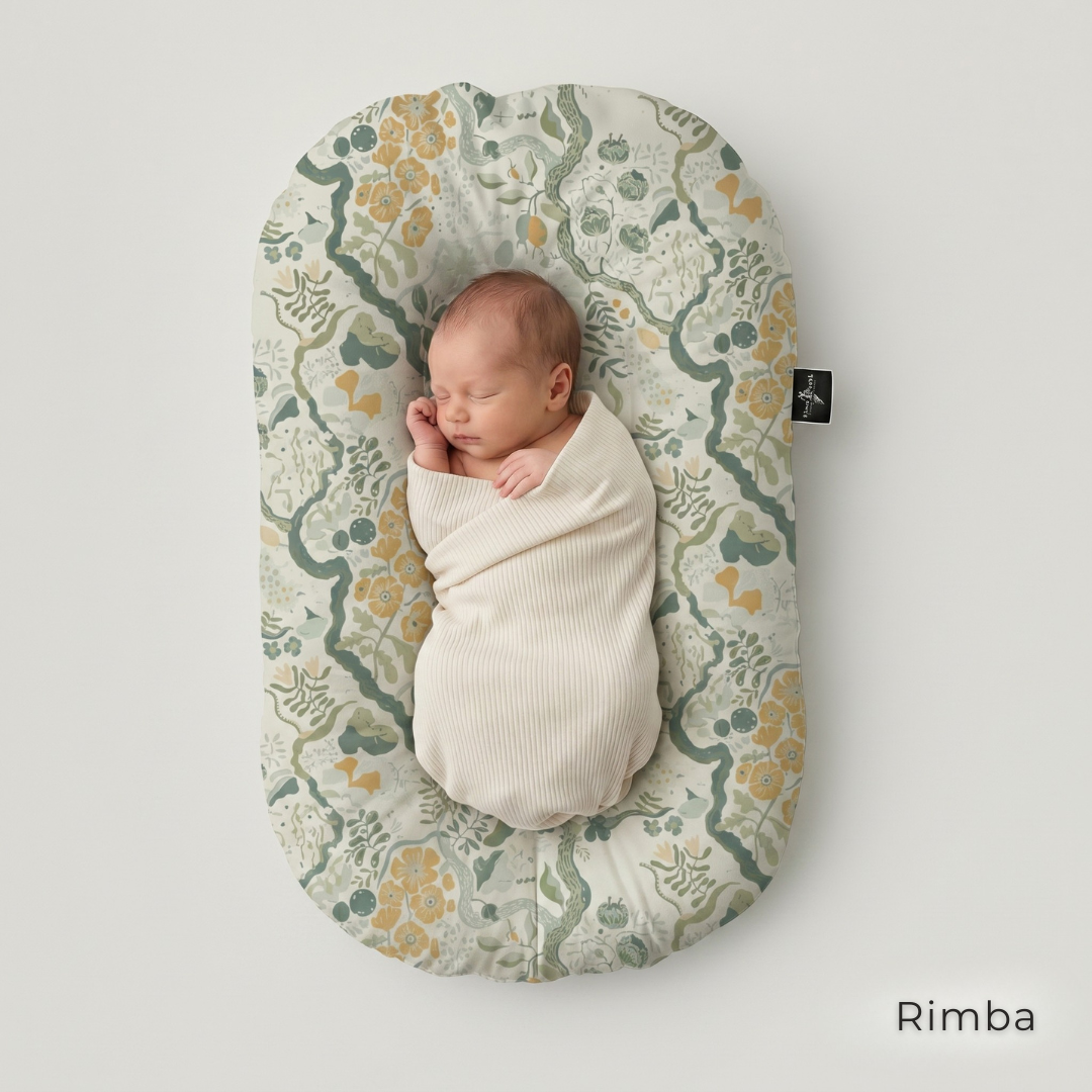 Organic Duck-Down Feather Infant Lounger | Co-Sleeping, Lounging, Play-Time