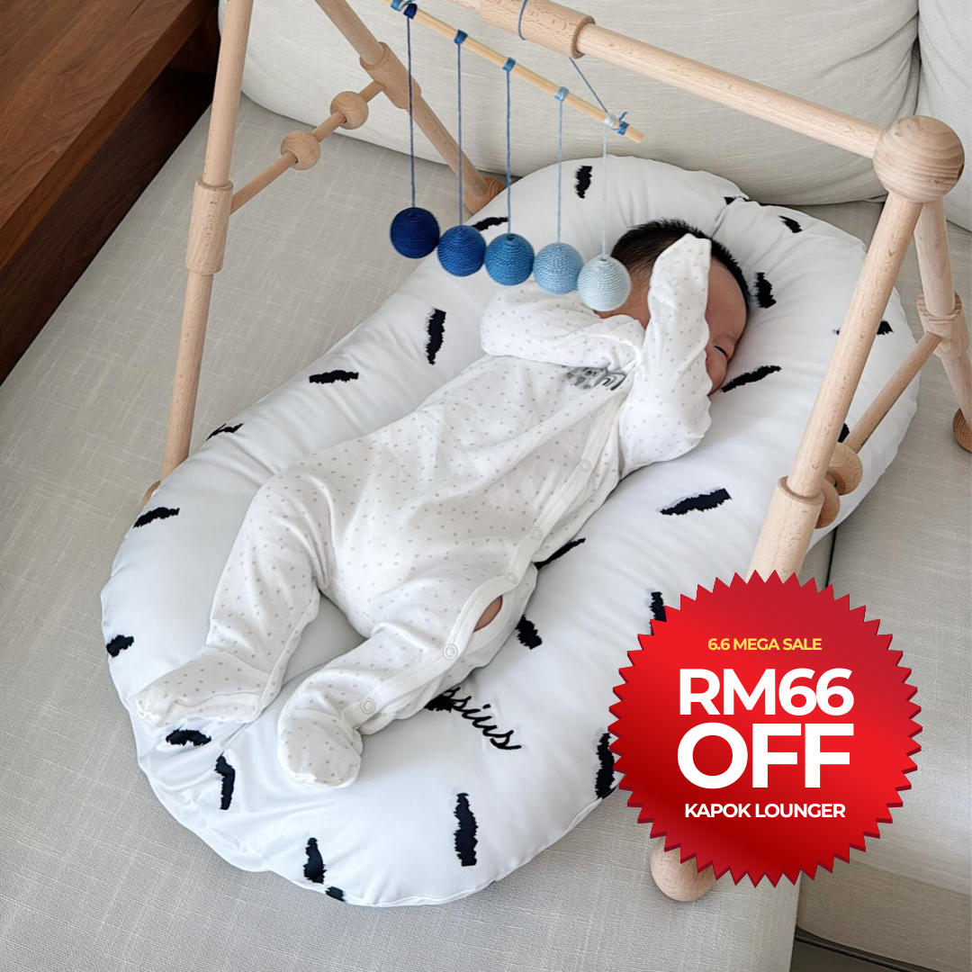 Organic Kapok Infant Lounger | Co-Sleeping, Lounging, Play-Time