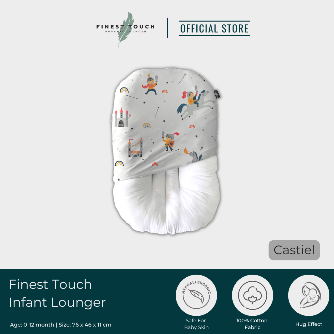 Printed-Cover Infant Lounger