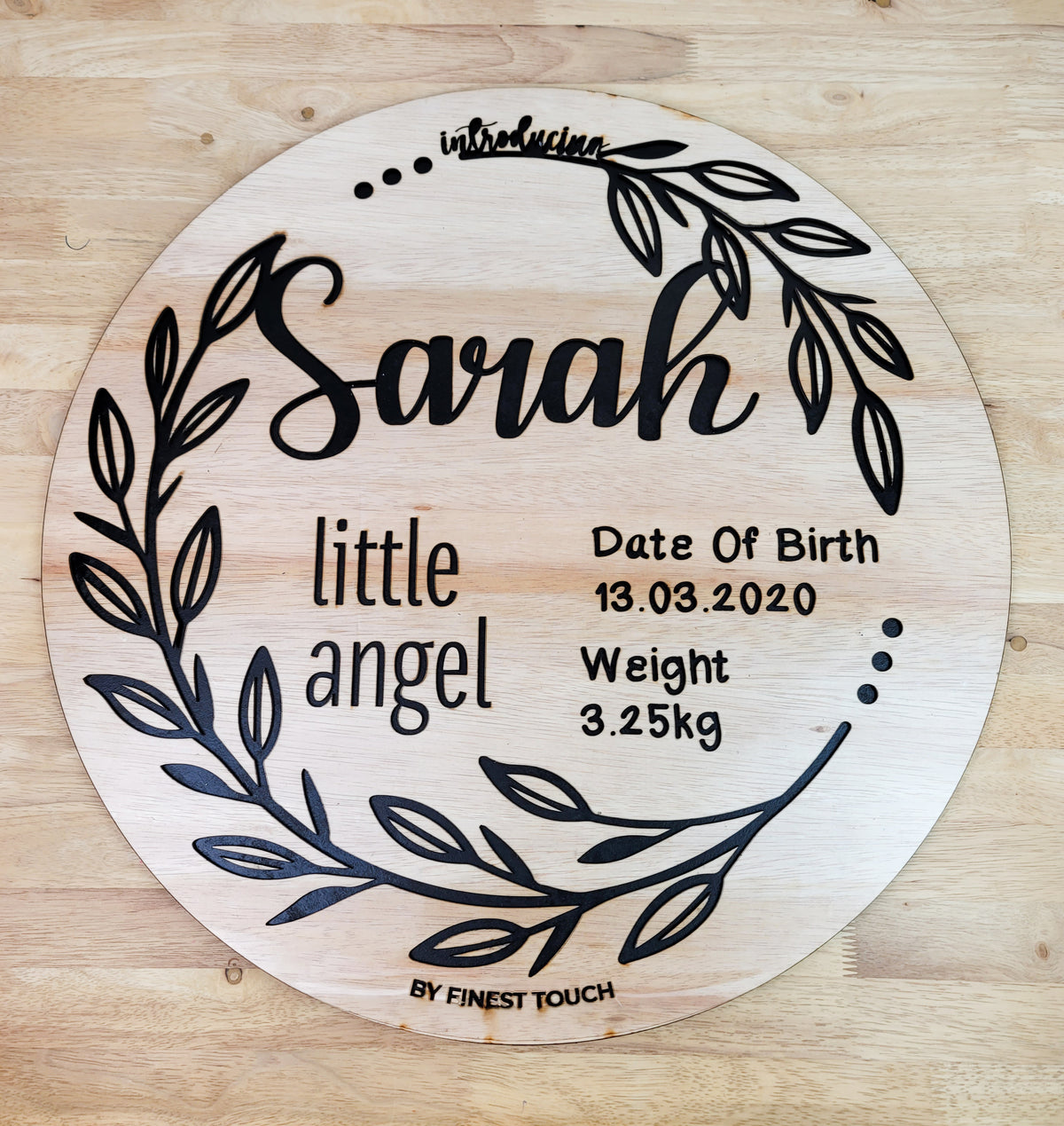 BIRTH ANNOUNCEMENT SIGN